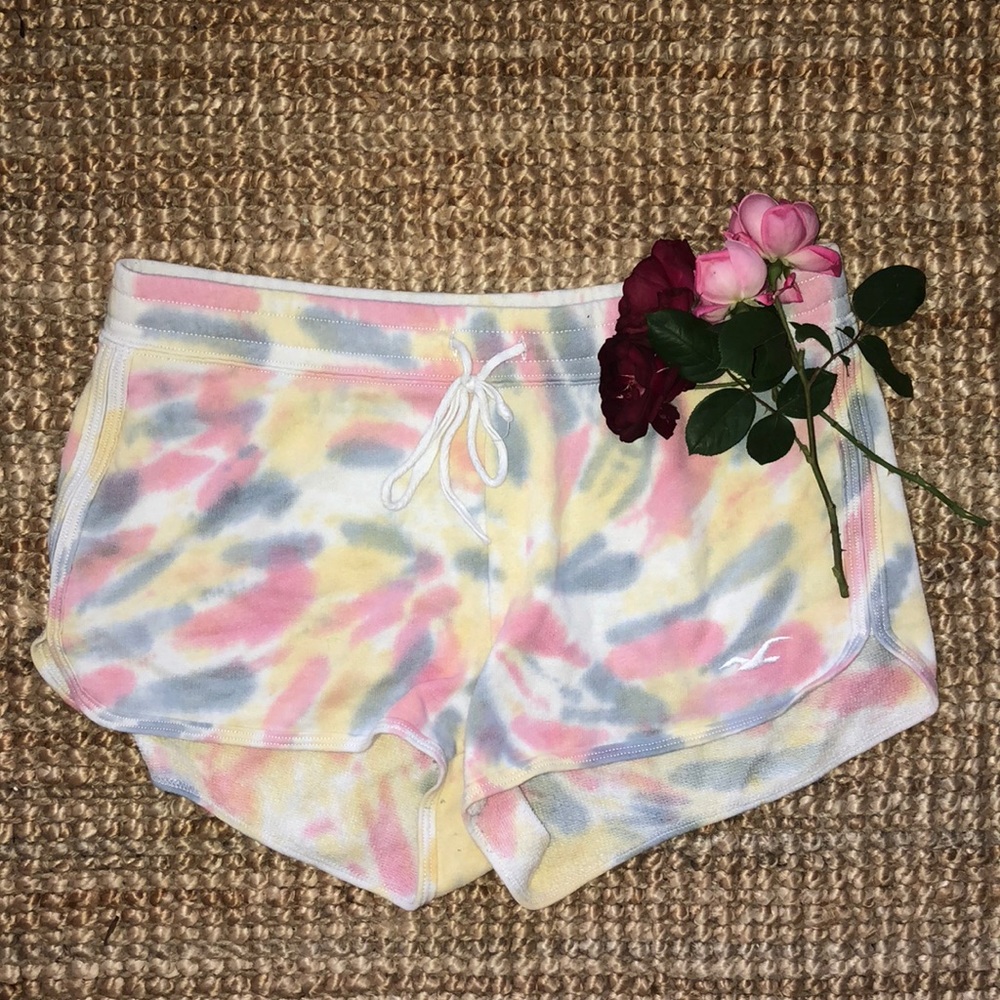 Ti-dye Hollister shorts